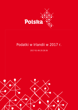 Podatki w Irlandii w 2017 r.