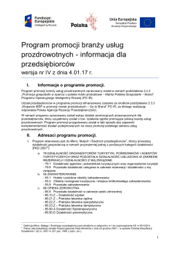 Program promocji branży meblarskiej