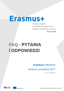 FAQ - PYTANIA i ODPOWIEDZI