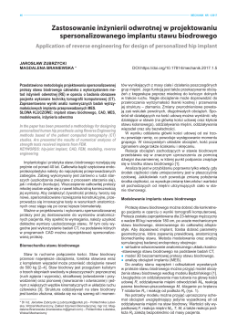 Zastosowanie inżynierii odwrotnej w projektowaniu