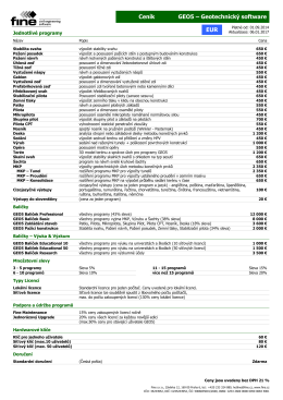 EUR Cen&iacute;k - Fine Software