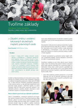 Tvoříme základy