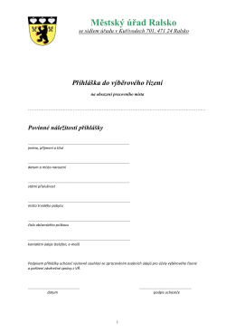 přihl&aacute;&scaron;ka MP