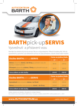 BARTHpick-upSERVIS