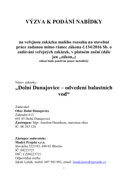 V&yacute;zva k pod&aacute;n&iacute; nab&iacute;dky