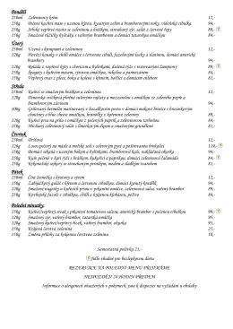 Polední menu