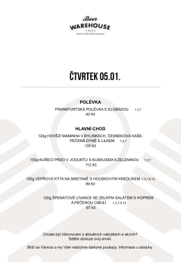 poledni menu