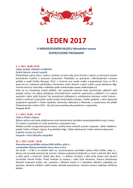 LEDEN 2017