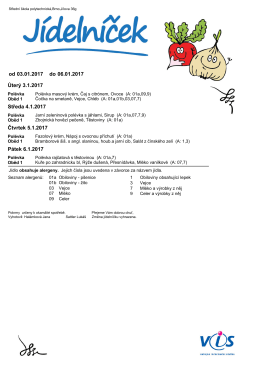 Stáhnout jídelníček 3.–7. 1. 2017