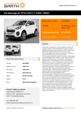 Uložit jako pdf - Autocentrum BARTH as