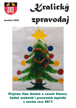 zpravodaj 4/2016 - Obec Kralice nad Oslavou