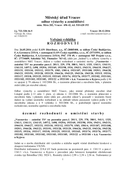 zde ke stažení - Obec Vacenovice