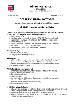 Výběrové řízení