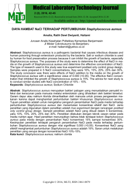Medical Laboratory Technology Journal