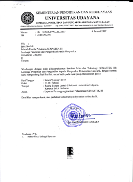 4$b,`db - LPPM - Universitas Udayana