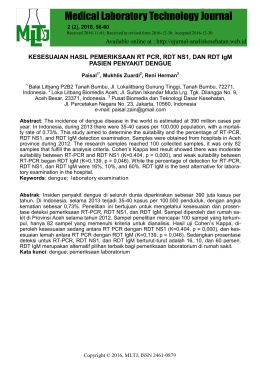 Medical Laboratory Technology Journal