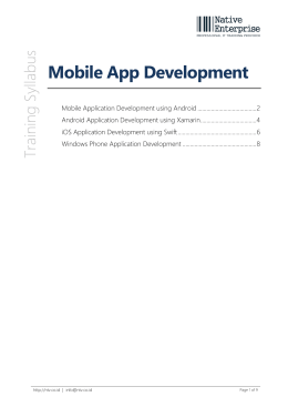 Mobile App Development