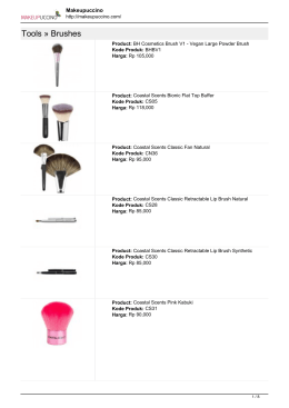 Tools » Brushes - Makeupuccino.com