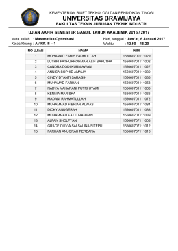 disini - Universitas Brawijaya