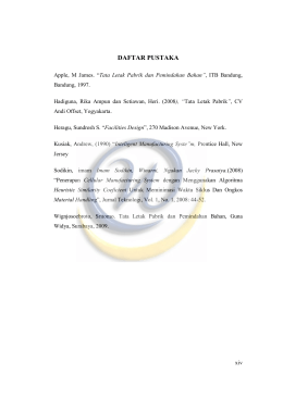 Program Studi Teknik Industri Universitas Widyatama