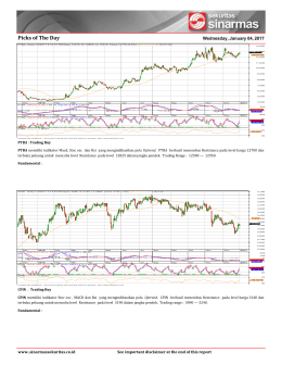 Picks of The Day - Sinarmas Sekuritas