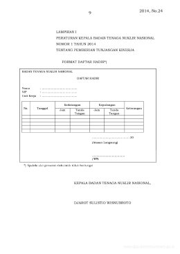 BN 24-2014 - Peraturan