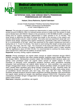 Medical Laboratory Technology Journal