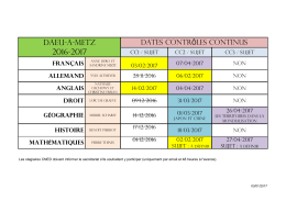 DAEU-A-METZ - 2016-2017 - Mot d`Accueil | www.ll.univ