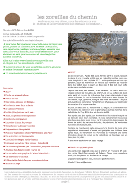 page 1 - Amis de Saint-Jacques en Terre Varoise