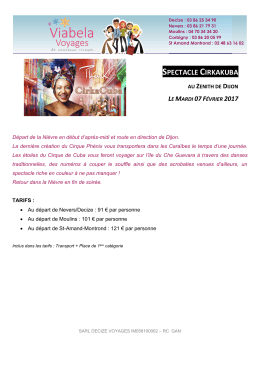 spectacle cirkakuba