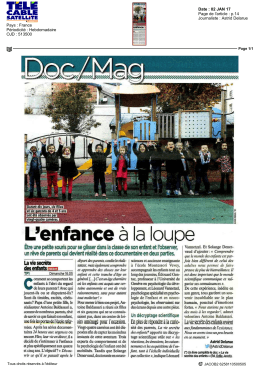 TELE CABLE SAT - 2 janvier 2017