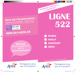 Voir les horaires