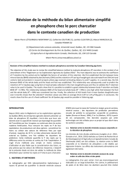 En08- textes courts - Journées de la Recherche Porcine