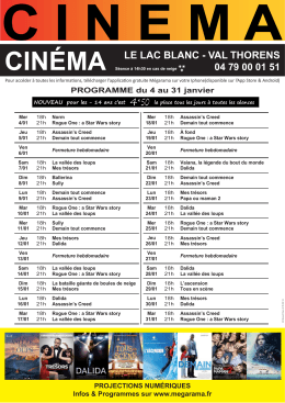 cinéma - Val Thorens