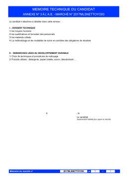 Mod&egrave;le recommand&eacute; : le service peut l`adapter le cas