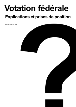 Votation fédérale