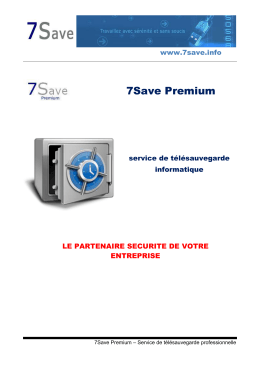 Obtenez le livre blanc - 7Save, Sauvegarde en ligne