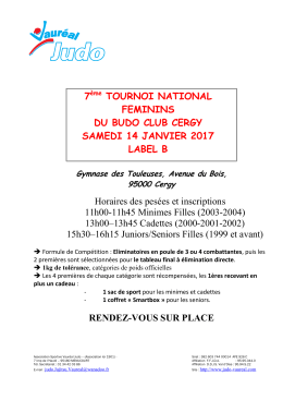 7ème tournoi national féminin Label B