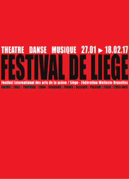 Brochure du Festival