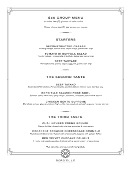 55 Menu