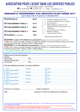 acheteurs publics