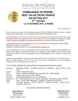 20161216 - CP concours Best Value Vin de France 2017