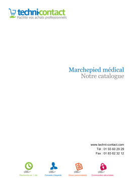 Marchepied médical Notre catalogue - Techni