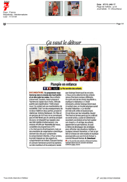 Ca vaut le d&eacute;tour