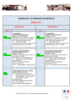 Consultez les actions proposées pour les mois de janvier et février