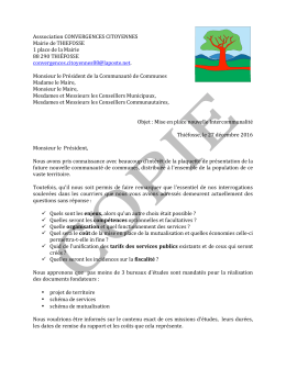 Asssociation CONVERGENCES CITOYENNES