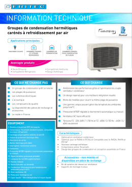 T&eacute;l&eacute;charger la fiche technique