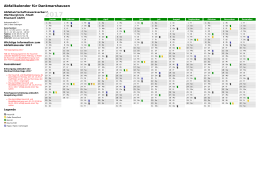 Abfallkalender f&uuml;r Dankmarshausen