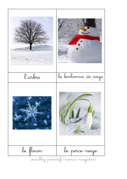 ²l`²arbre ²le ²flocon ²le ²perce-neige