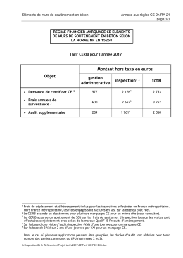 Règles générales CE